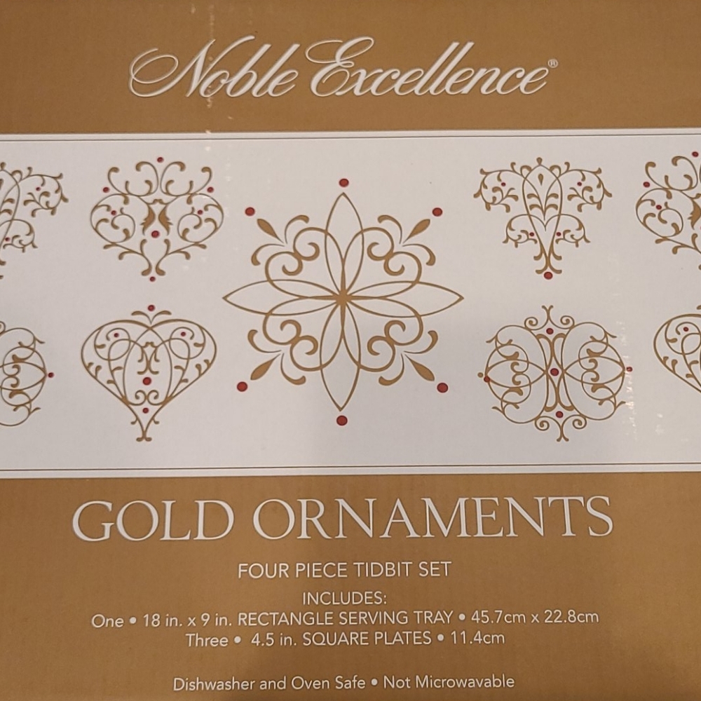 NIB Gold Excellance 4 pc Tibet Set - Picture 3 of 7
